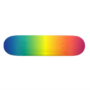 Rainbow skateboard