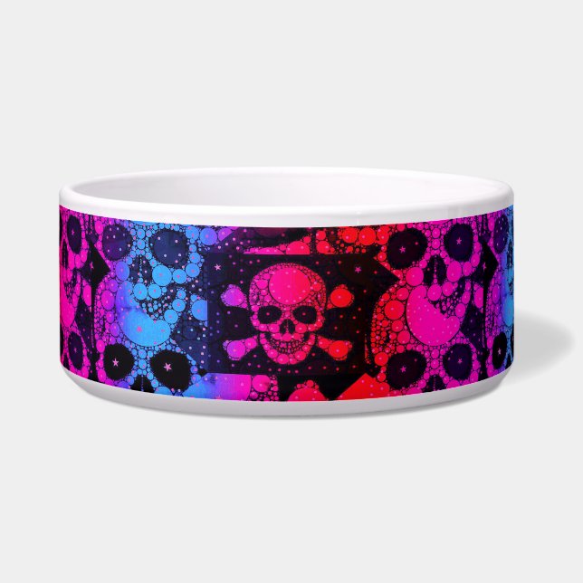 Rainbow Skull Bling (Front)