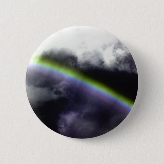 Rainbow Sky 1 6 Cm Round Badge (Front)