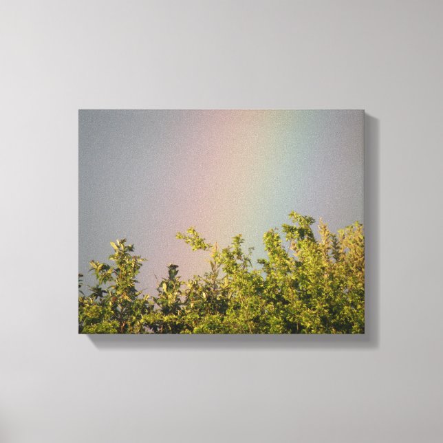 Rainbow Sky Canvas Print (Front)