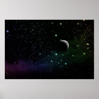 rainbow sky poster