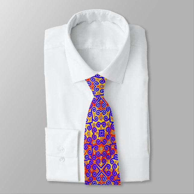 Rainbow sky tie (Tied)