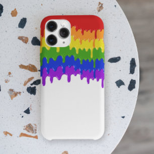 Rainbow Slime Paint Drips Colourful Case-Mate iPhone Case