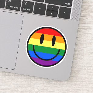 Rainbow Smiley Face
