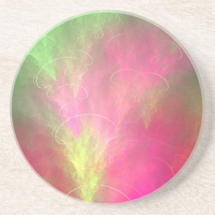 Rainbow Smoke Coaster