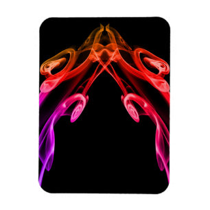 Rainbow smoke magnet