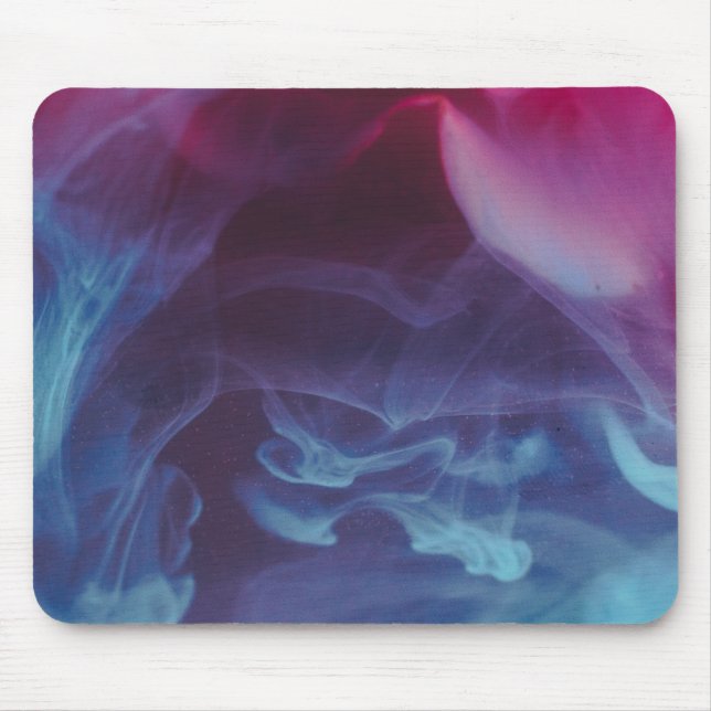 rainbow smoke mouse pad (Front)
