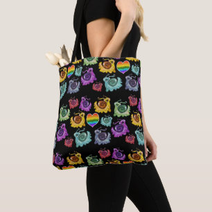 Rainbow Snails  Tote Bag