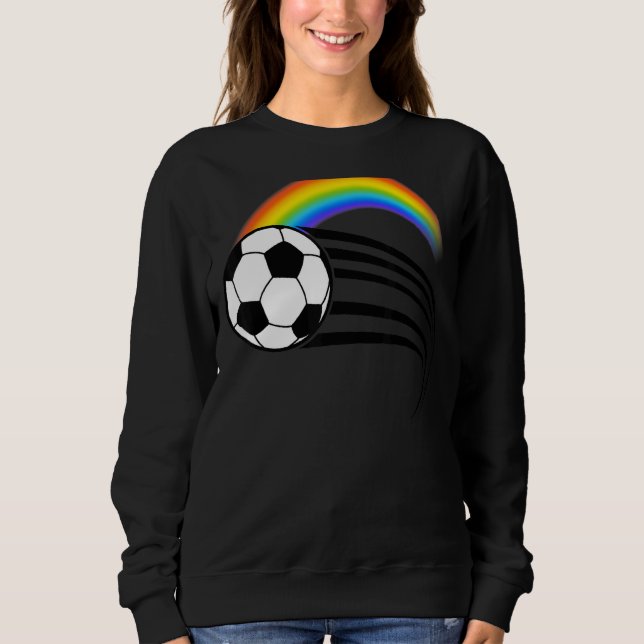 Rainbow Soccer Sweatshirt (Front)