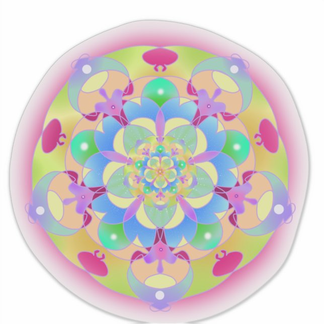 Rainbow Song Mandala (Front)