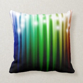 rainbow sparkling texture   cushion