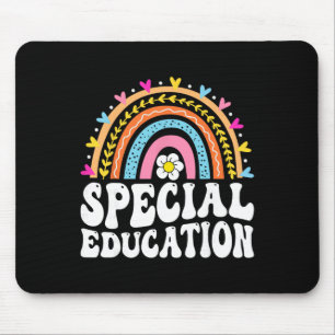 Rainbow Special Education Teacher Sped  Mouse Pad