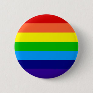 rainbow spectrum 6 cm round badge