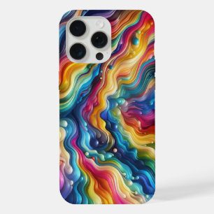 Rainbow Spectrum, rainbow camo, multi-coloured iPhone 15 Pro Max Case