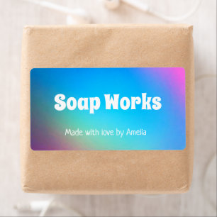 Rainbow Spectrum Small Business Label