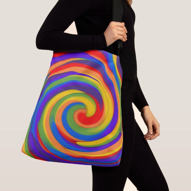 rainbow spin crossbody bag (Close Up)