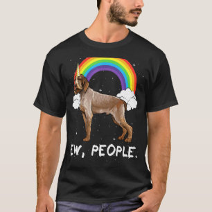 Rainbow Spinoni Italiani Ew People Unicorn Dog T-Shirt