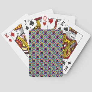 Rainbow Spiral by Kenneth Yoncich Playing Cards