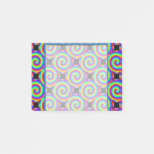 Rainbow Spiral by Kenneth Yoncich Post-it Notes