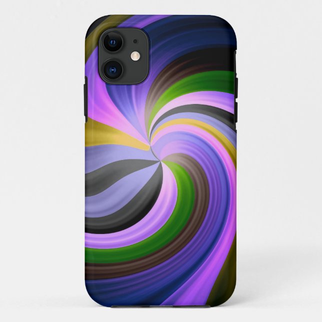 Rainbow Spiral Magical Fantasy Case-Mate iPhone Case (Back)