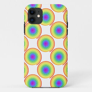 Rainbow Spiral Pattern Case-Mate iPhone Case