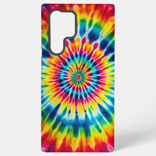 Rainbow Spiral Tie-Dye Samsung Galaxy Case
