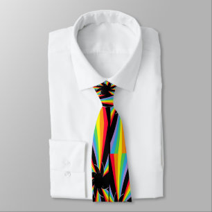 rainbow spirals wheel tie