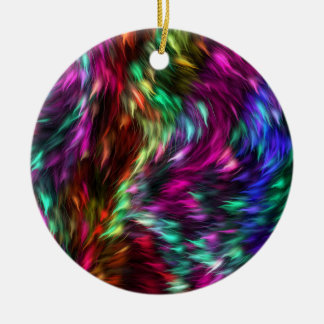Rainbow Splash Ceramic Tree Decoration