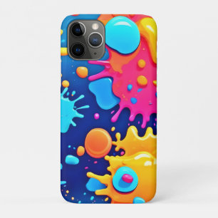 Rainbow Splash Paint Art Case-Mate iPhone Case