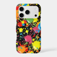 Rainbow Splash Paint Droplets PD
