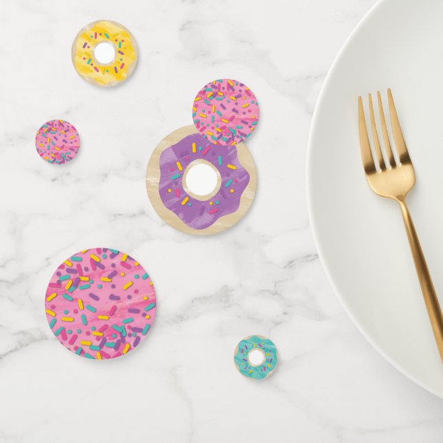 Rainbow Sprinkle Doughnut Shop Confetti (Group)