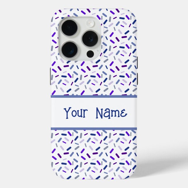 Rainbow Sprinkles Butch Lesbian Pride Flag Case-Mate iPhone Case (Back)