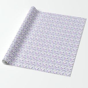 Rainbow Sprinkles Butch Lesbian Pride Flag Wrapping Paper