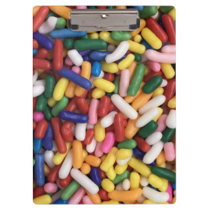 Rainbow Sprinkles Clipboard