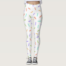 Rainbow sprinkles confetti fun colourful pattern