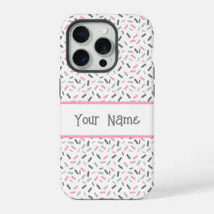 Rainbow Sprinkles Demigirl Pride Flag iPhone 15 Pro Case