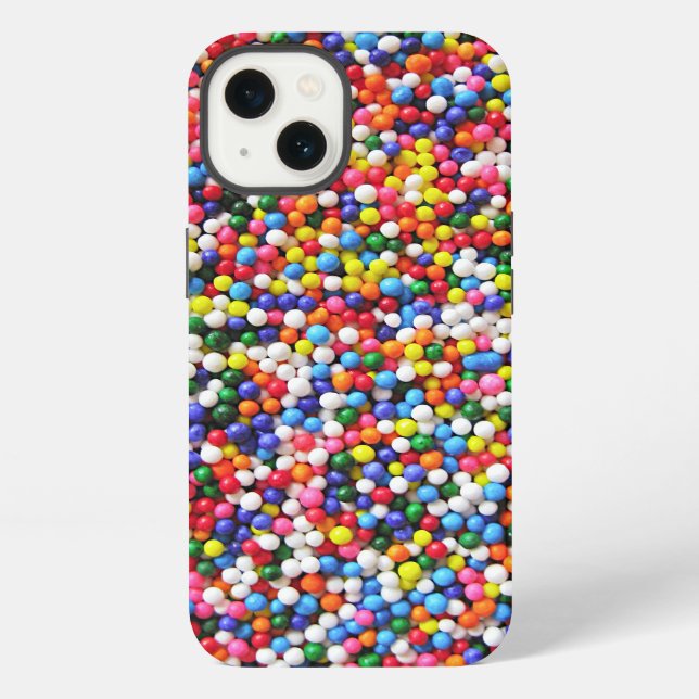 Rainbow sprinkles iPhone case (Back)