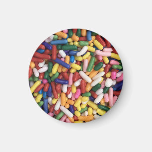 Rainbow Sprinkles Magnet