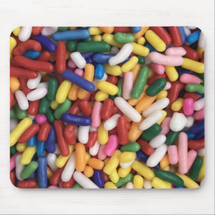 Rainbow Sprinkles Mouse Pad