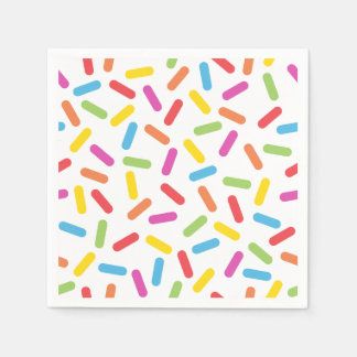 Rainbow Sprinkles Napkin