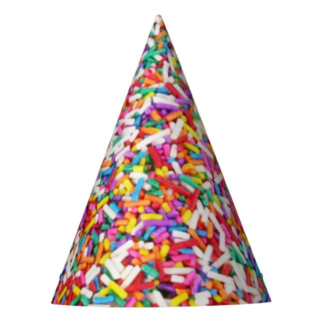 Rainbow Sprinkles Party Hat (Front)