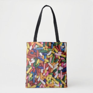 Rainbow Sprinkles Tote Bag