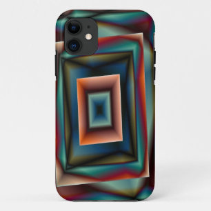 rainbow squares iphone case
