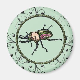 Rainbow Stag Beetle Magnet