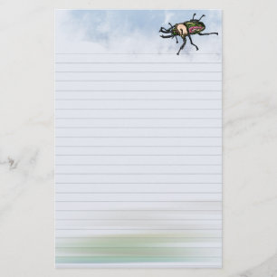 Rainbow Stag Beetle Stationery