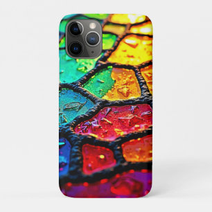 Rainbow Stained Glass Close-Up Art Case-Mate iPhone Case