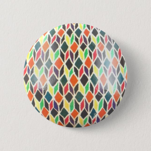 Rainbow Star Button (Front)