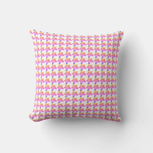 Rainbow Star Cushion (Front)