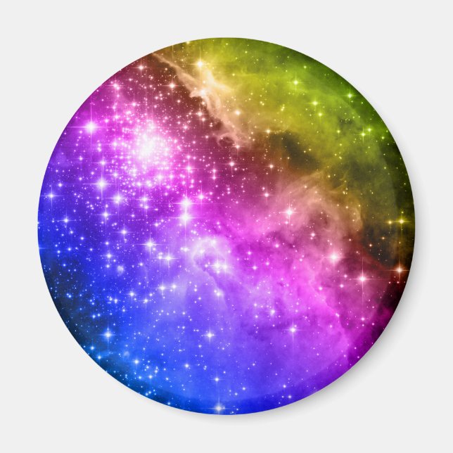 Rainbow Stars Magnet (Front)
