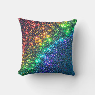Rainbow Stars Party      Cushion